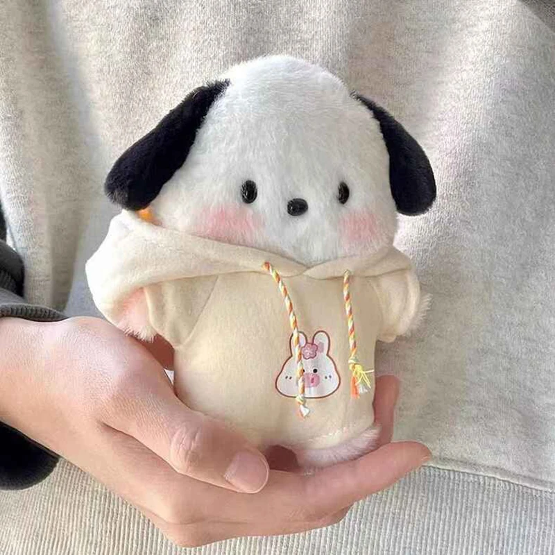 

Sanrio Pachacco Plush Keychain Kawaii Bib Scarf Skirt Pachacco Keychains Juguetes De Peluche Shoulder Bag Ornaments Fashion Gift