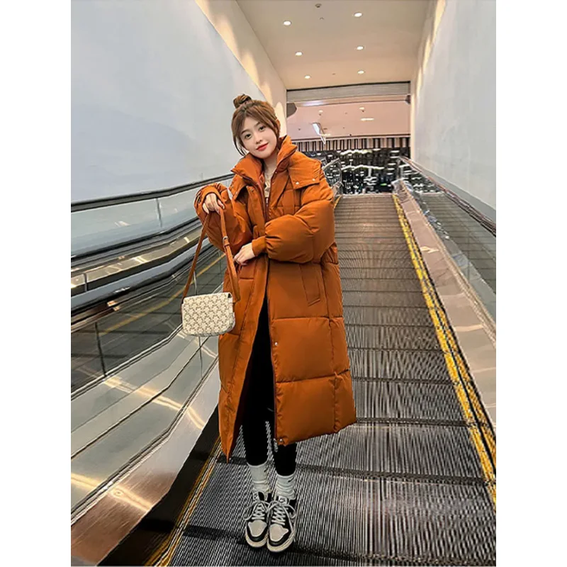 Рисунок 3 - Утепленное длинное женское пальто 2023