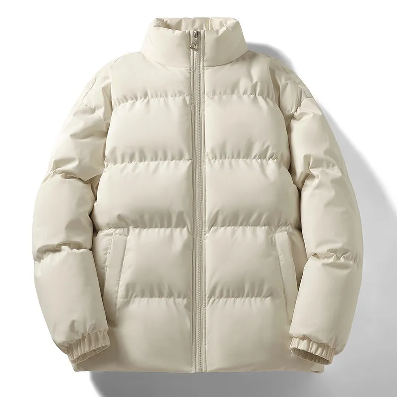 Cotton Padded Clothes for Men Harajuku Thickened Cotton Padded Clothes Fashion Brand Cotton Padded Jacket Down Jacket Student