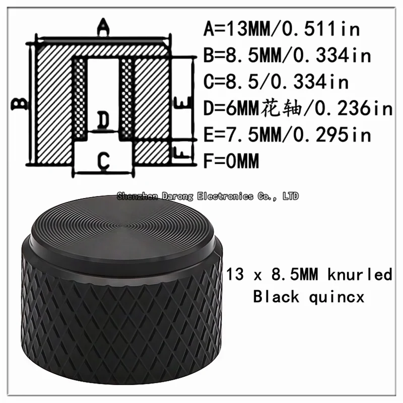 

Крышка потенциометра DRDZ