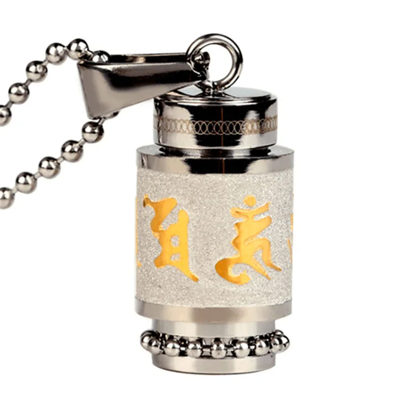 Открываемый чехол для хранения ясен титановые буддийские ювелирные изделия