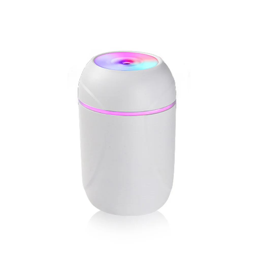 

Air Humidifier Refillable Office Timing Diffuser with Night Light Continuous/Intermittent Travel Decoration Mist Maker Pink