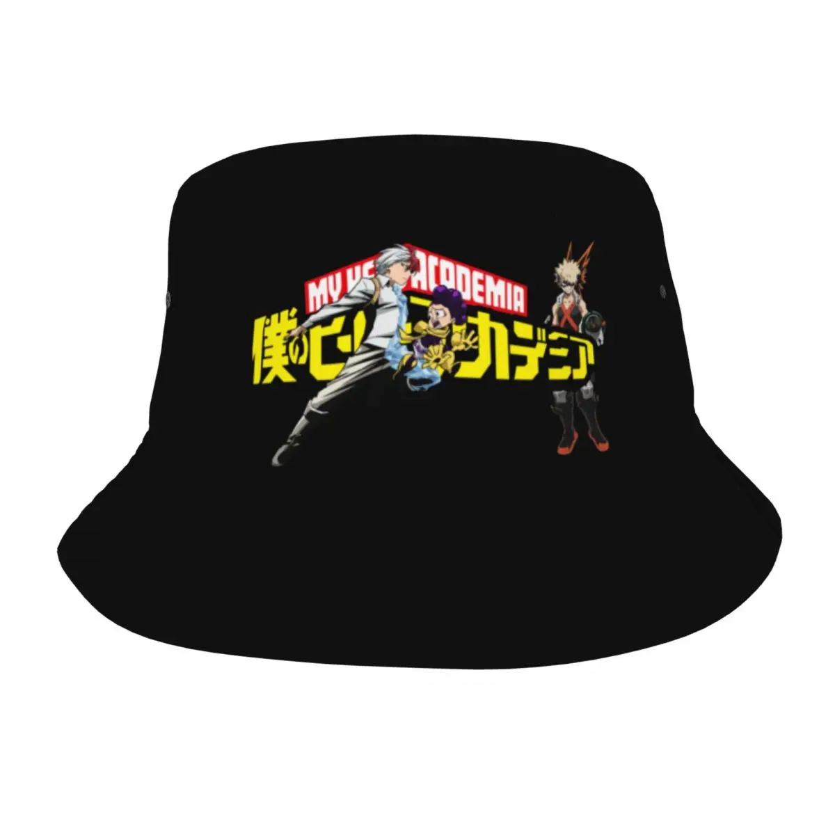 

Панама Shoto Bakugou для подростков, пляжная шляпа от солнца в стиле боку, с надписью «No My Hero Академия», стильная, подходит для рыбалки