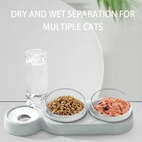 cat bowl double double with automatic moisture mouth watering automatic drinking bowl pet dog bowl anti tipped cat bowl