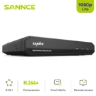 SANNCE 16CH 1080N 5-в-1 CCTV DVR 16 каналов 1080P выход видео рекордер H.264 удаленный доступ Обнаружение движения Электронная почта оповещения