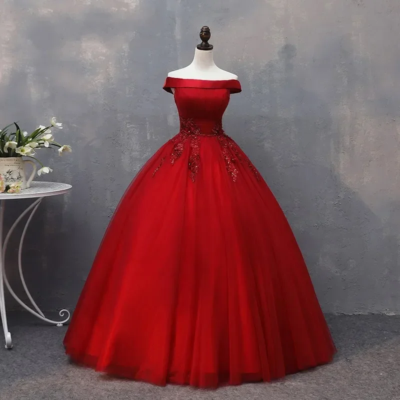 

FLoor Lenght Strapless Quinceanera Dresses Beads Sequins Ball Gown Sweet 16 Dress 2024 vestidos de quinceañera