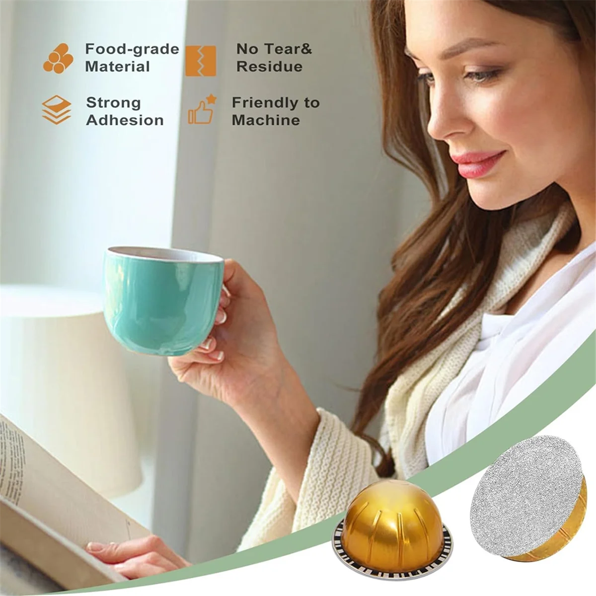 Уплотнения крышек из алюминиевой фольги — капсулы для повторного использования