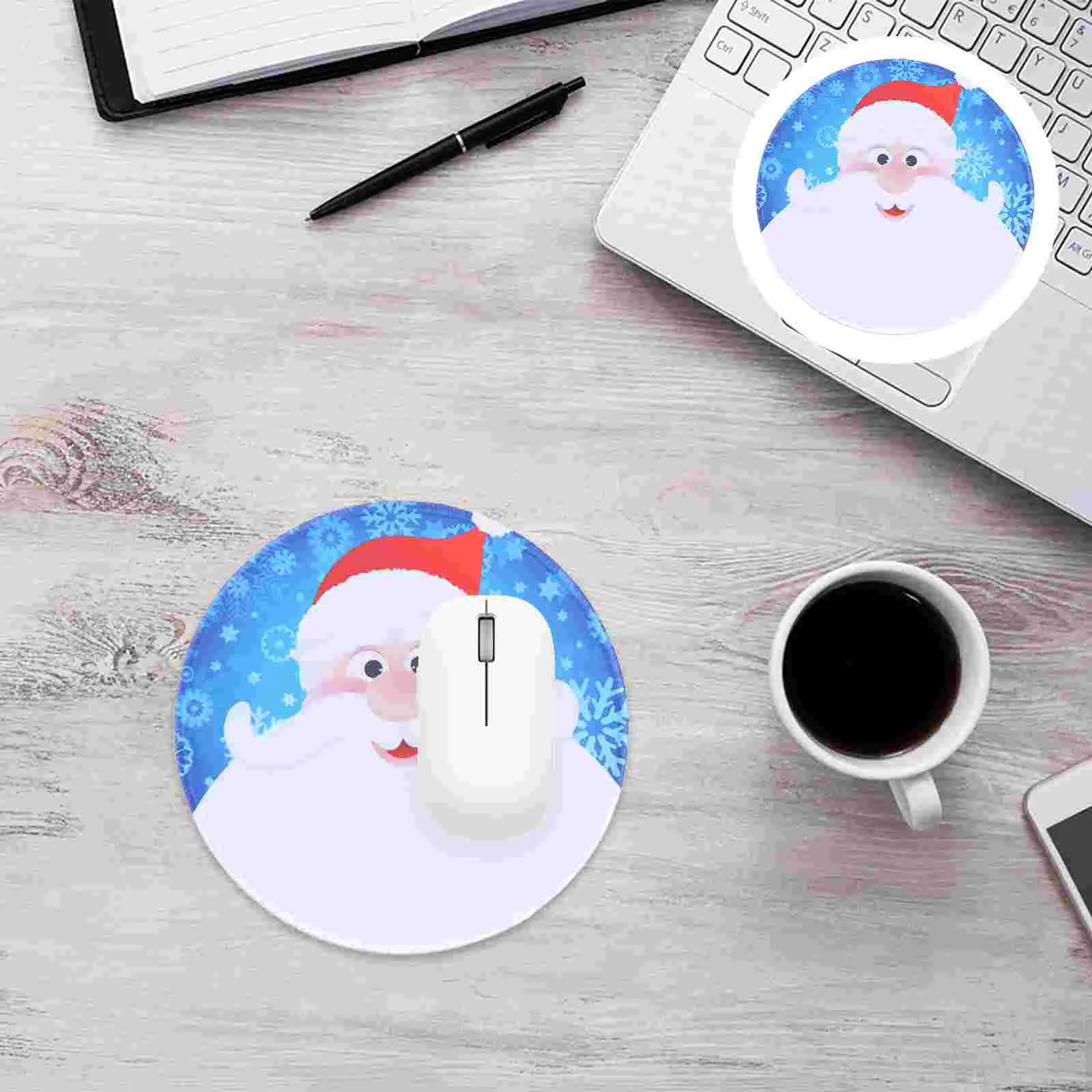 

1pc Christmas Rubber Xmas Theme Rubber Pad Pad Gaming Mat for Home Desktop