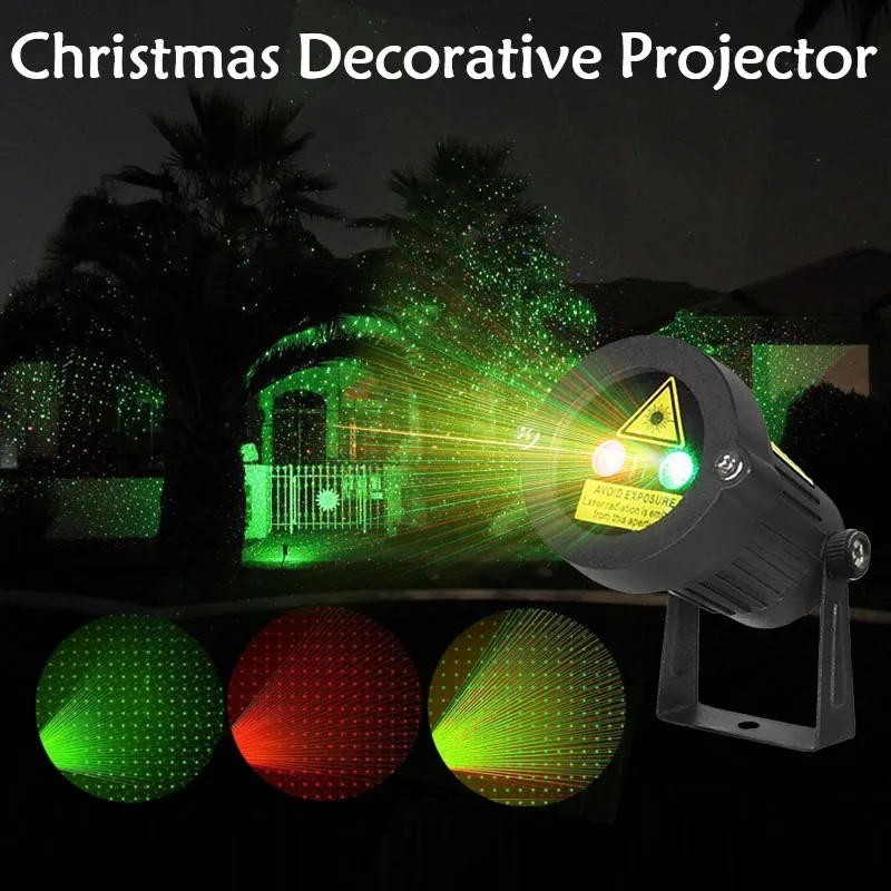 

Christmas Lights Projector Laser Light Xmas Spotlight Projectors Waterproof Outdoor Landscape Spotlights for Holiday Yard Decor