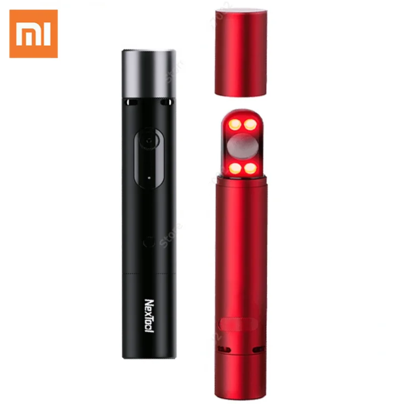 

Xiaomi Nextool Multifunctional Flashlight Infrared Detector Camera Detector Pinhole Camera Scanner Sound Light Alarm Safe Tools