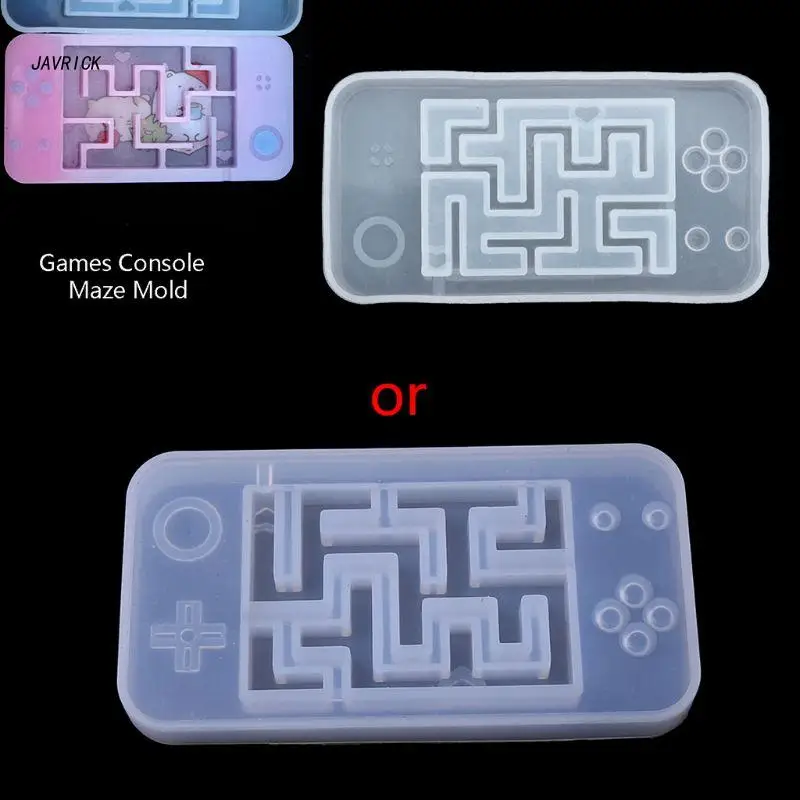 

Лабиринт ручной работы, подвеска из сыпучего песка, форма из смолы, лабиринт, Рыба для резервуара, замок, искусственная смола, силиконовая фо...