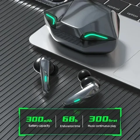 Оригинальные беспроводные наушники X15pro TWS, игровые Bluetooth наушники с микрофоном, шумоподавление, высокоточные басовые наушники