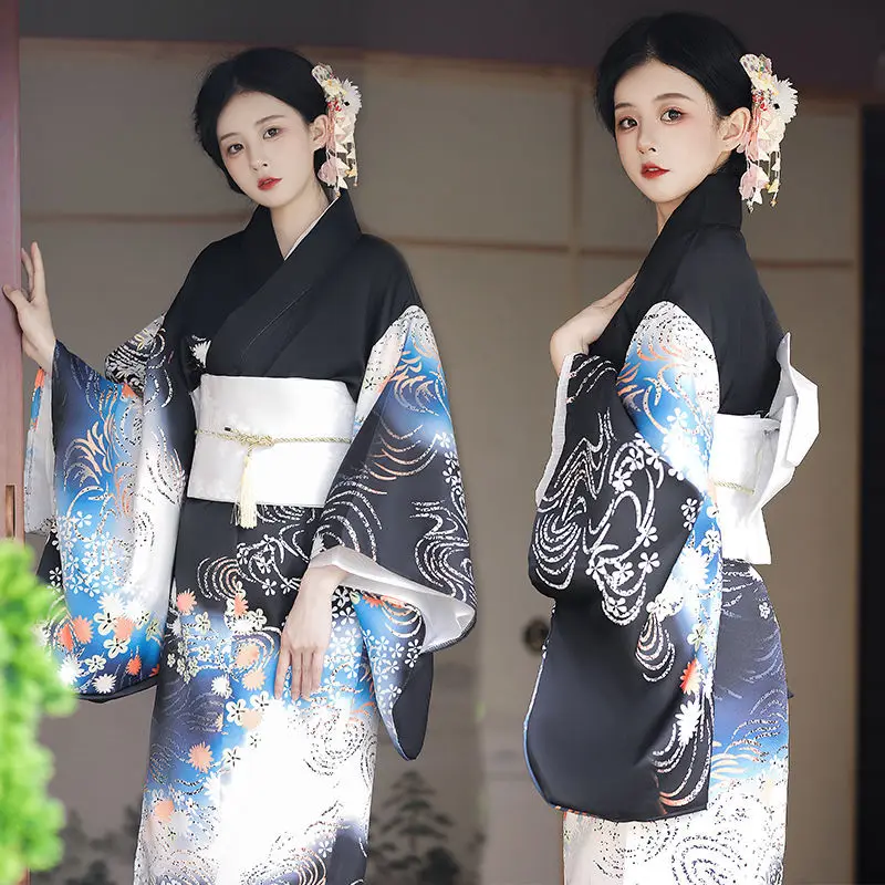 

Japanese Traditional Kimono Female Diablo Improved Atmosphere Personality Japanese Photo Photography Japanese Material Clothing