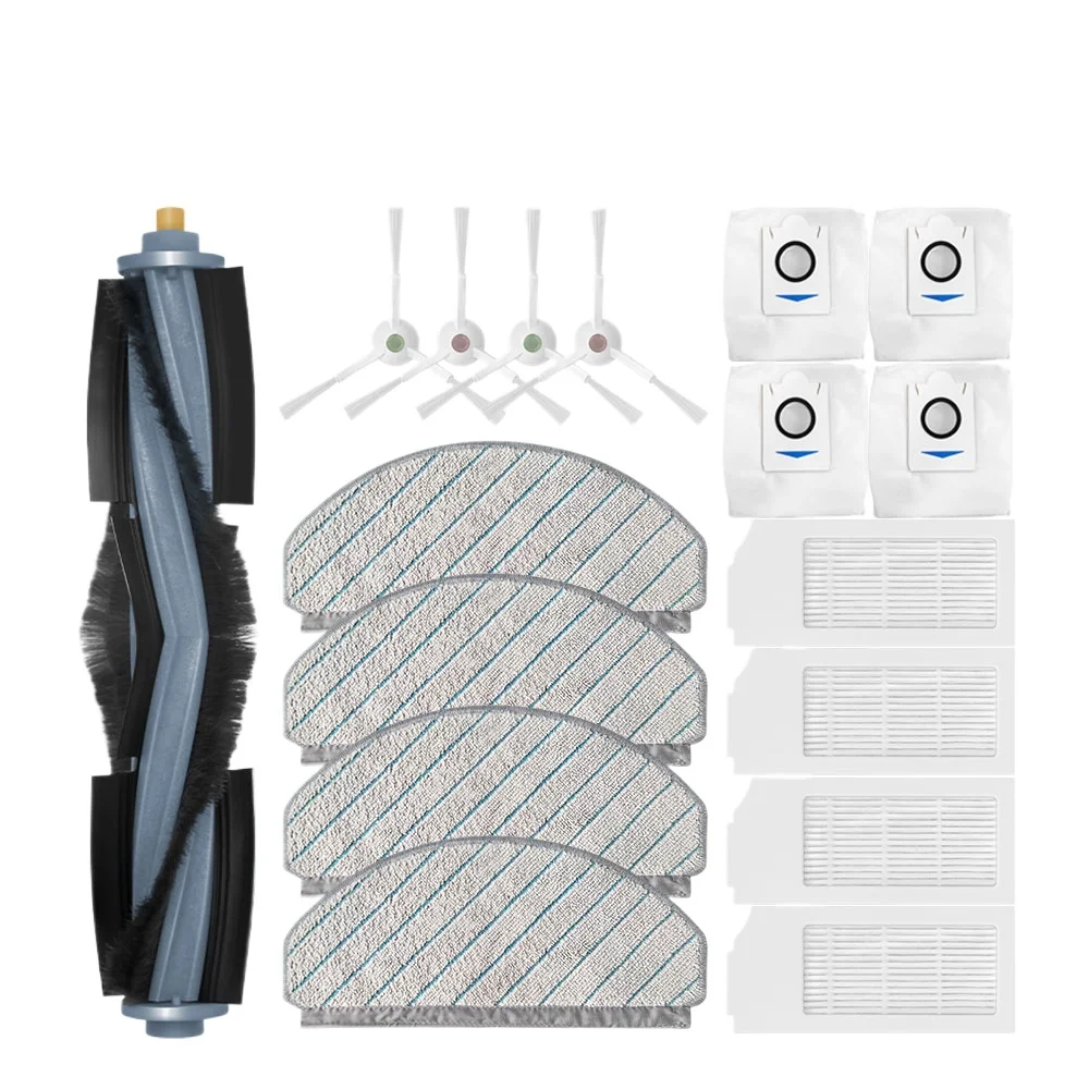 Горячая боковая щетка с фильтром Hepa основная тряпки для швабры мешок пыли