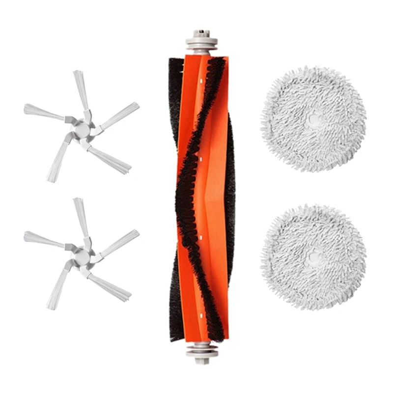 

5Pcs For Xiaomi Dreame W10/W10 Pro Robot Vacuum Cleaner Parts Detachable Main Side Brush Mop Cloth Cleaning Kit