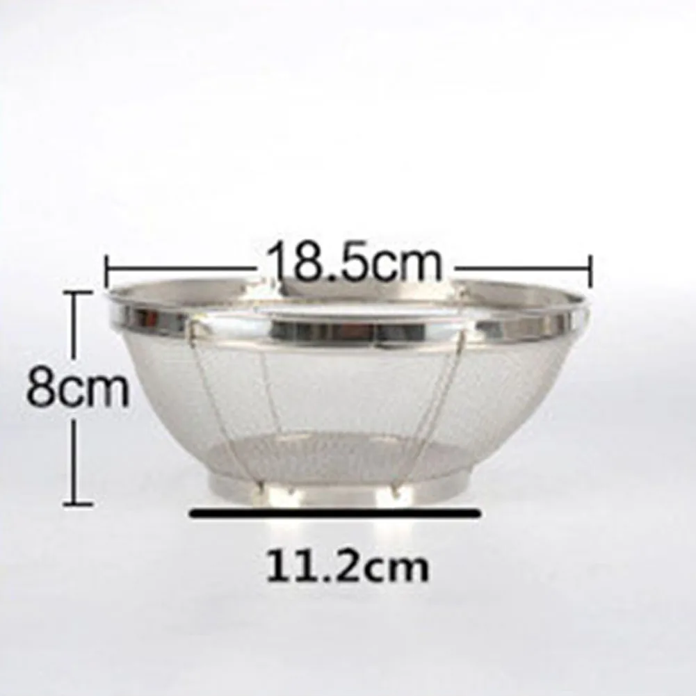 

Kitchen Supplies Kitchen Strainer Delicate Easy To Install Long Service Life Reliable To Use Silver Solid Home