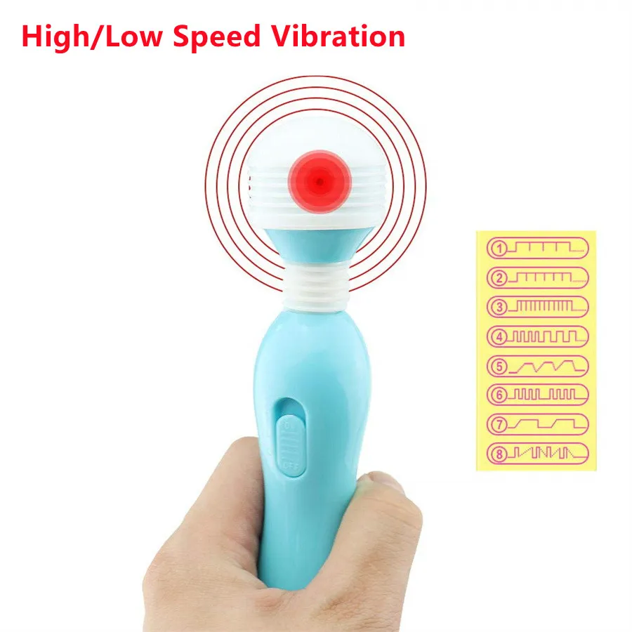Многоскоростной сильный AV-вибратор массажер для сосков стимулятор точки G