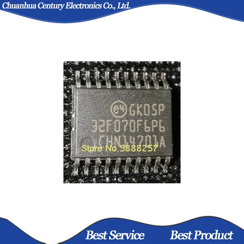 

10 шт./партия STM32F070F6P6TR TSSOP20 оригинальная и новая модель