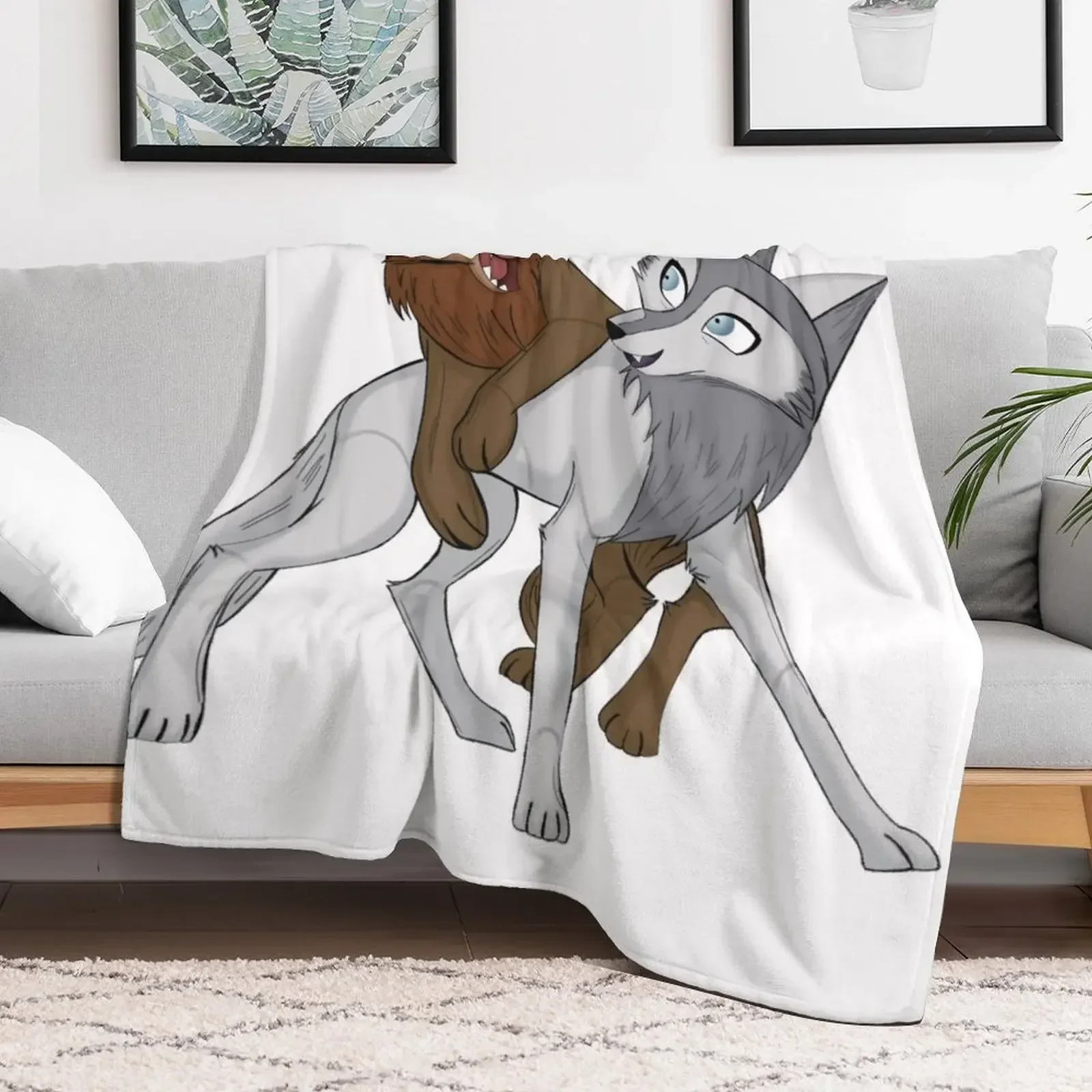 Одеяло Robyn &amp Mebh-Wolfwalkers Рождественское украшение тяжелый сон пляжные