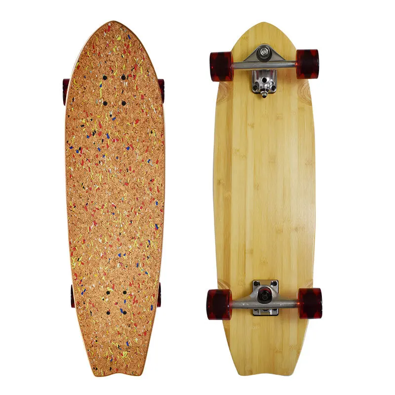 Completed surfboard C7 skateboard 5 Layer Canadian maple+ 2 Layer bamboo, dance board surfskateboard FOXEN Wholesale