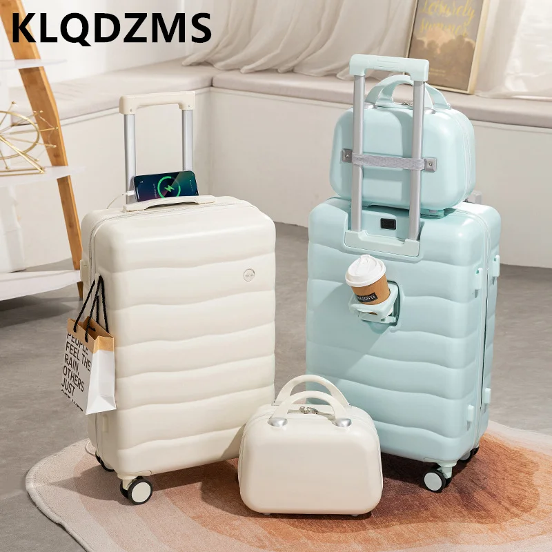 Дорожный чемодан на колесиках 22/24/26 дюймов