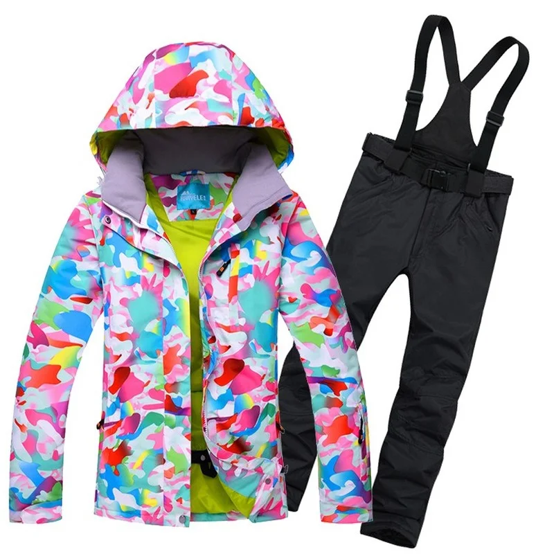 Лыжный комбинезон для мужчин и женщин уличный водонепроницаемый теплый