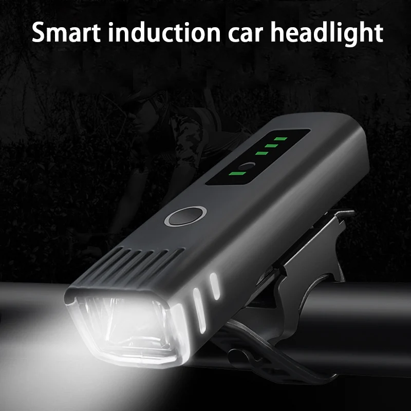 

Фасветильник велосипедная с умным чувствительным дизайном, водонепроницаемая, с антибликовым покрытием, USB-светильник для быстрой зарядки