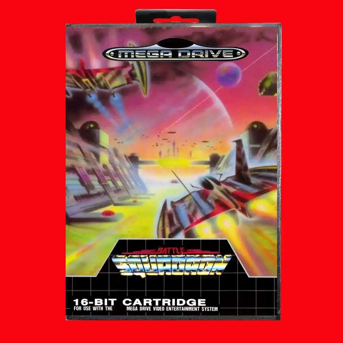 Фото 16-битный игровой картридж BATTLE SQUARDON MD с коробкой EUR для систем Sega Megadrive Genesis №1