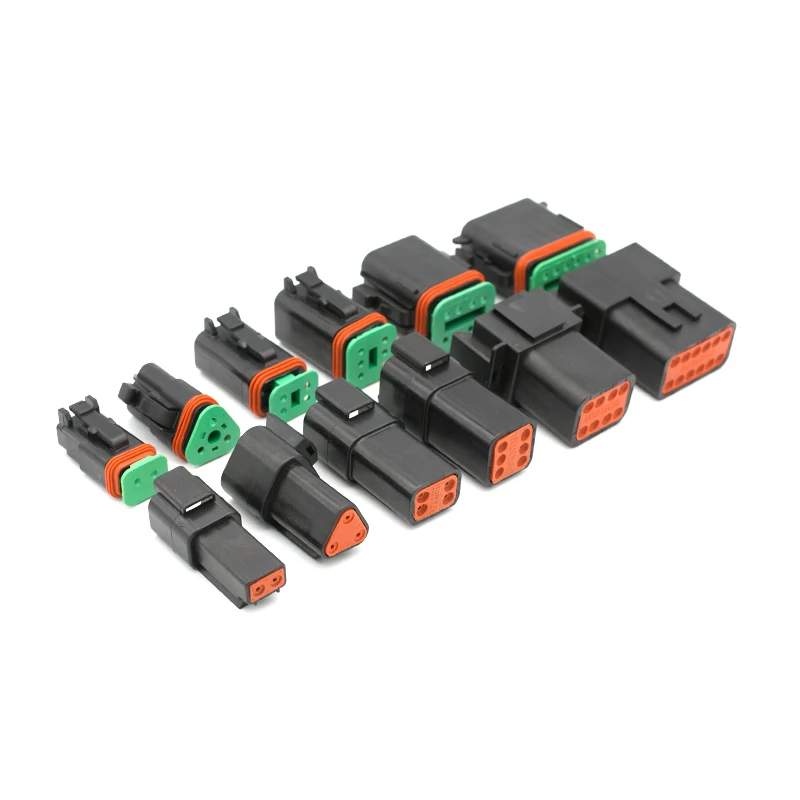 2Pin DT06-2S-E004 / DT04-2P-E004 Автомобильные водонепроницаемые разъемы папа-мама Deutsch DT Series