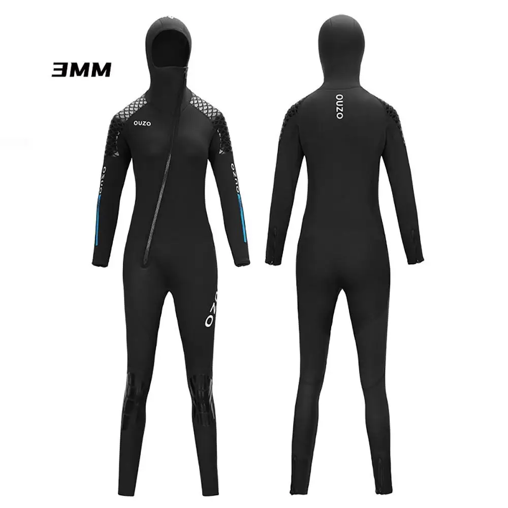 

Гидрокостюм для серфинга 3 мм гидрокостюм для Мужчин гидрокостюм для дайвинга неопрено купальник с длинным рукавом Roupa De Mergulho полный тело купальный костюм с капюшоном