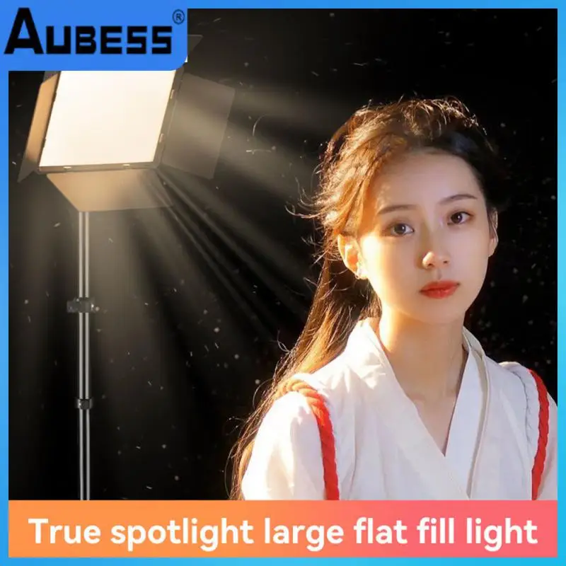 

2700-6500k Flat Fill Live Room Light Supplementary Lamp Photo Studio Light Square Super Bright For Live 10 Inch Led