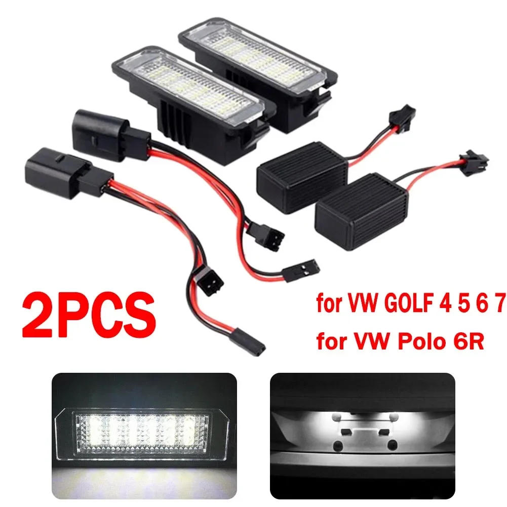 Подсветка номерного знака для VW GOLF 4 5 6 7 PASSAT CC 2008 Skoda