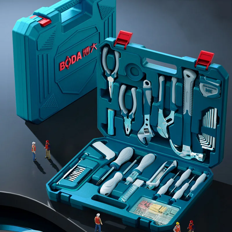 Multifunctional Suitcase Complete Tool Box Screwdriver Case Profesional Tool Box Caixa De Ferramentas Completa Garage Storage