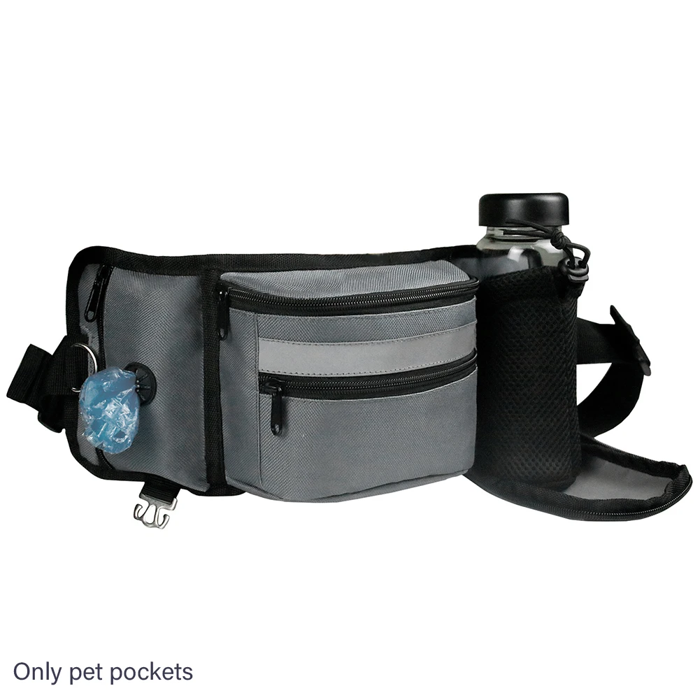 

Портативная поясная сумка на молнии для пробежек и собак