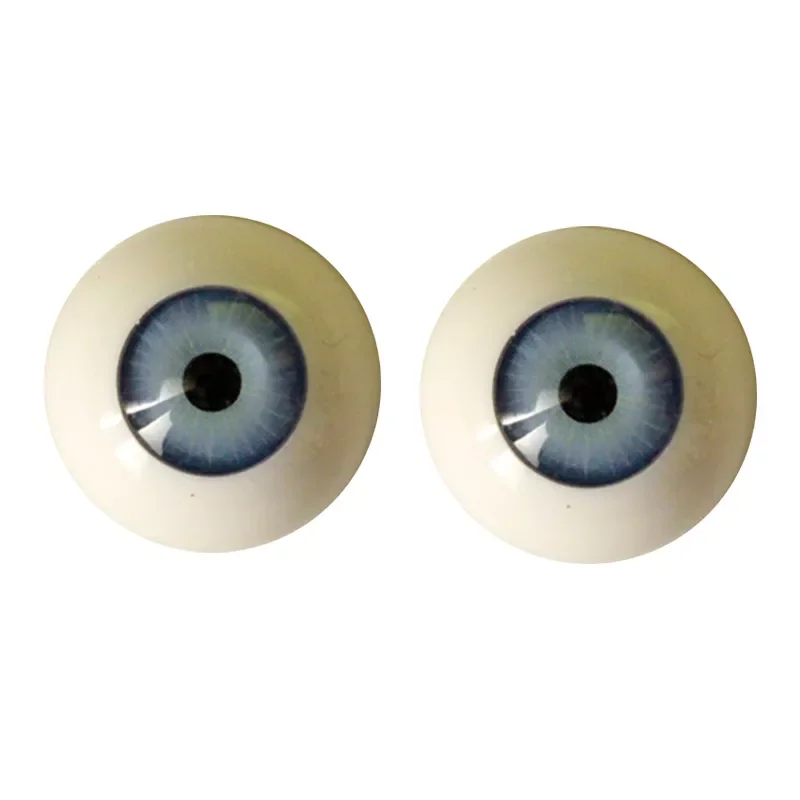 1 Pcs of 24mm Semicircular Acrylic Eyes Reborn Baby Doll Kit Doll Elf Eyeballs on The Shelf Newborn Doll Eye Kit Not A Pair