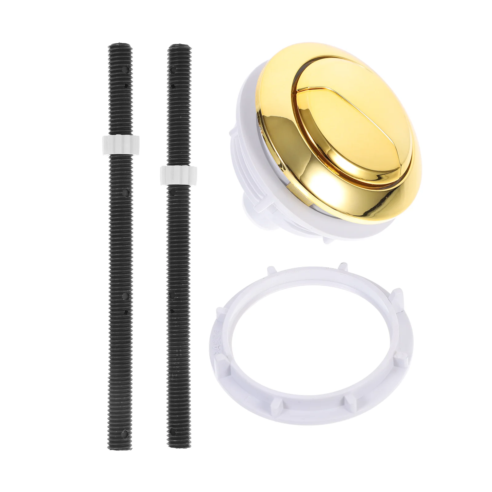 

Switch Push Button Toilet Repairing Dual Flushing Handle Replacement Kit Plastic