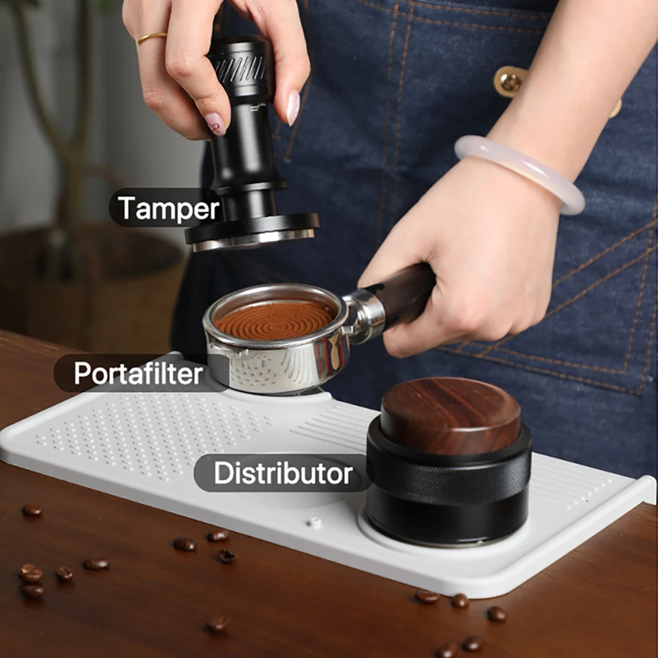 Коврик для тампера кофе подставка станции держатель портафильтра опорная