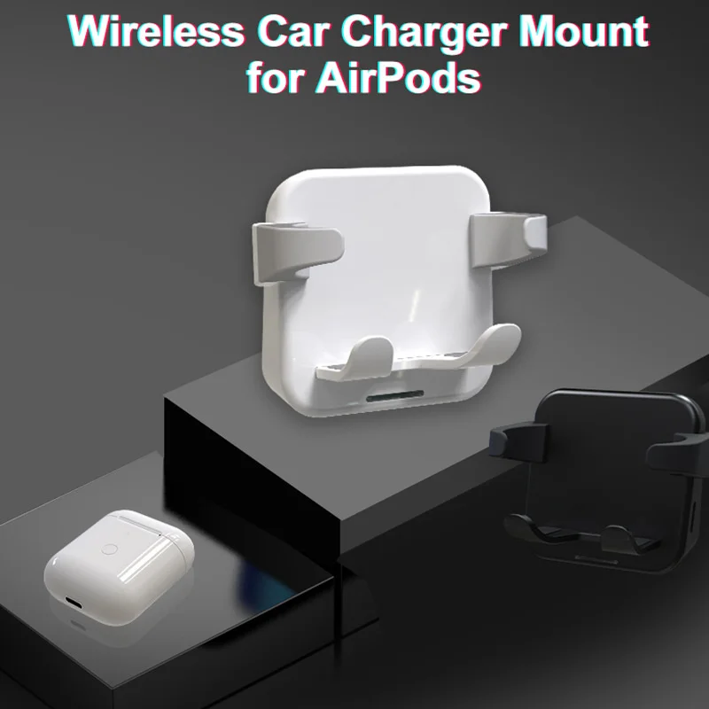 

The new car business wireless Bluetooth headset charger is suitable for wireless charging of Apple Huawei headset