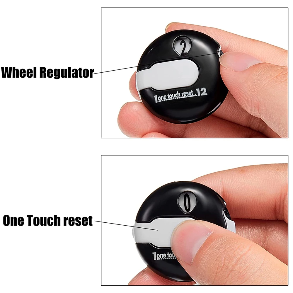 3 шт. счетчик хода мини-гольфа GLOOF очков в гольф с одним касанием и простым