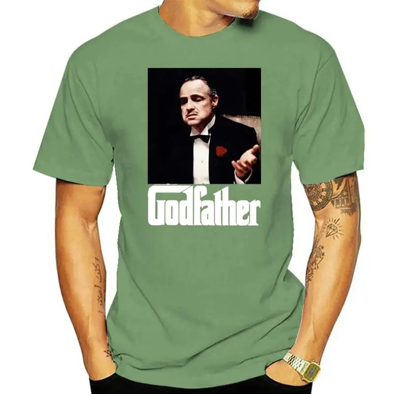 

The Godfather Movie Mafia Crime Brando T Shirt Custom Made Good Quality
