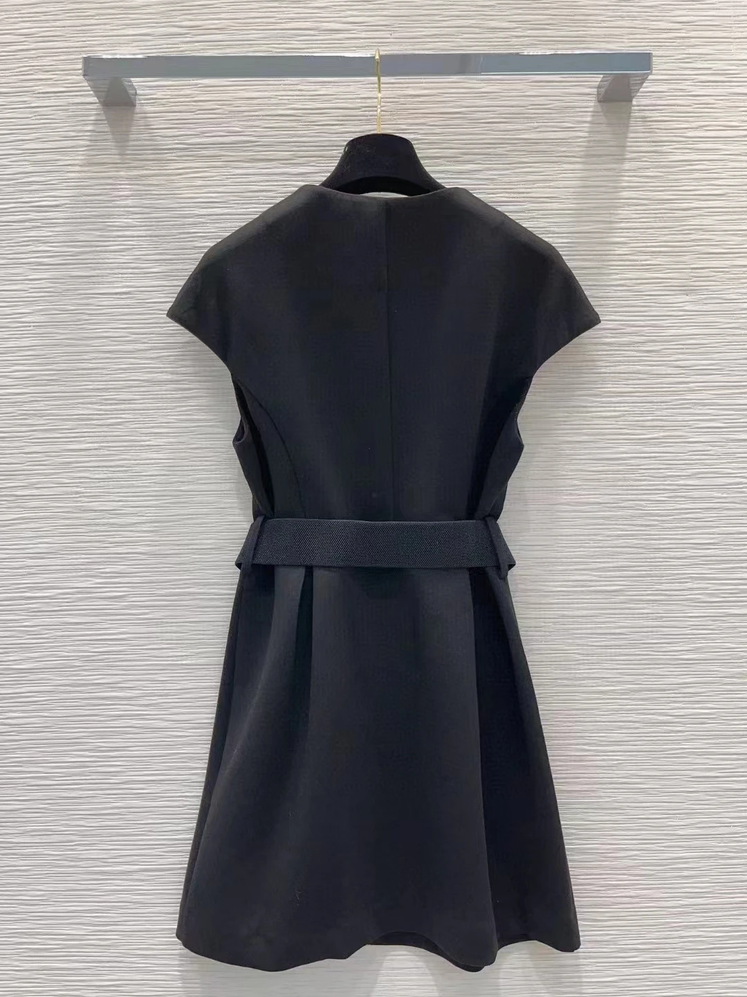 

High quality new fashion women's dress 2023 Luxury designer European design party style black dress
