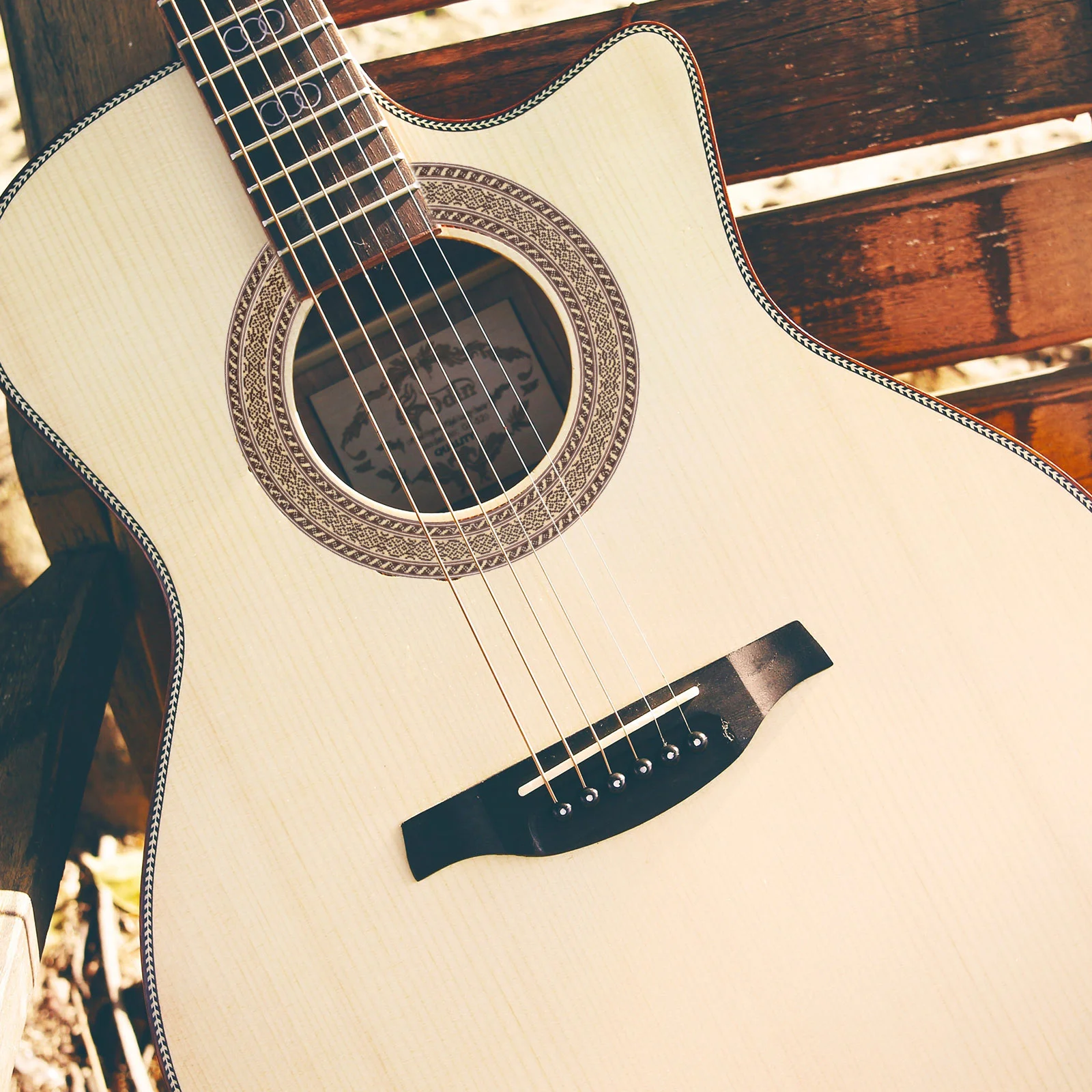 Наклейки на рот гитары акустические детали звуковое отверстие наклейки для