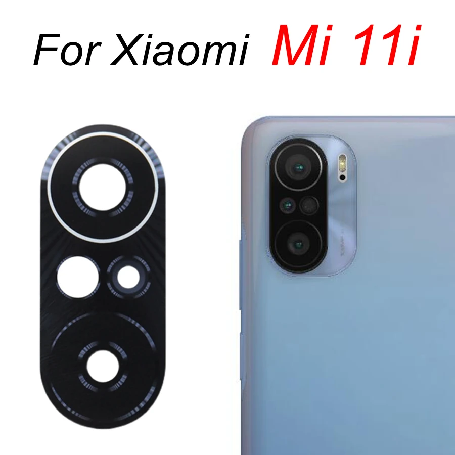 Стеклянный объектив задней камеры для Xiaomi Mi 11/11 Pro/11 Lite/11 Ultra/11i/11X/11T Pro запасные