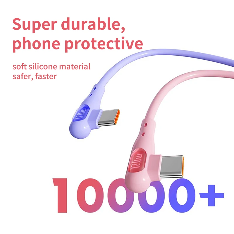 CAFELE игровой кабель для мобильного телефона в локте iPhone 15 быстрая зарядка 6А 120Вт