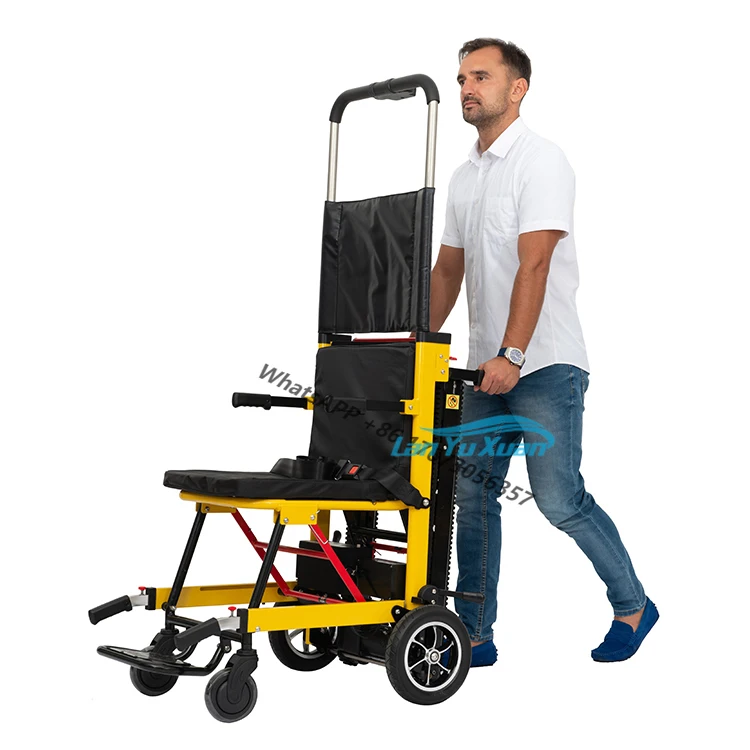 

Rehabilitation Therapy Electric Stair Climbing Wheelchair