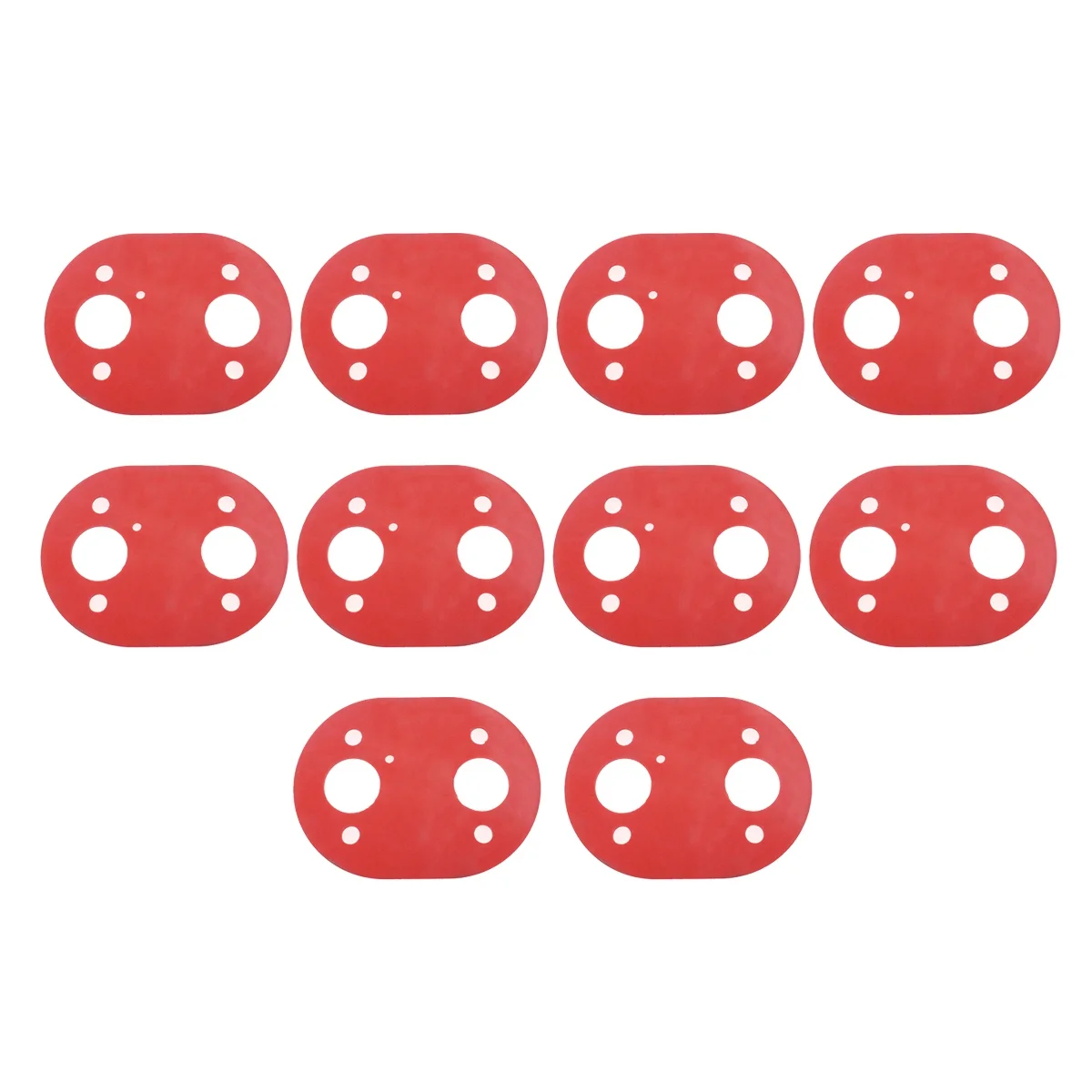 

10Pcs Car Air Heater Seal Gaskets Base Red for Eberspacher Airtronic D2 D4 Webasto Air Top 2000 Diesel Parking Heater