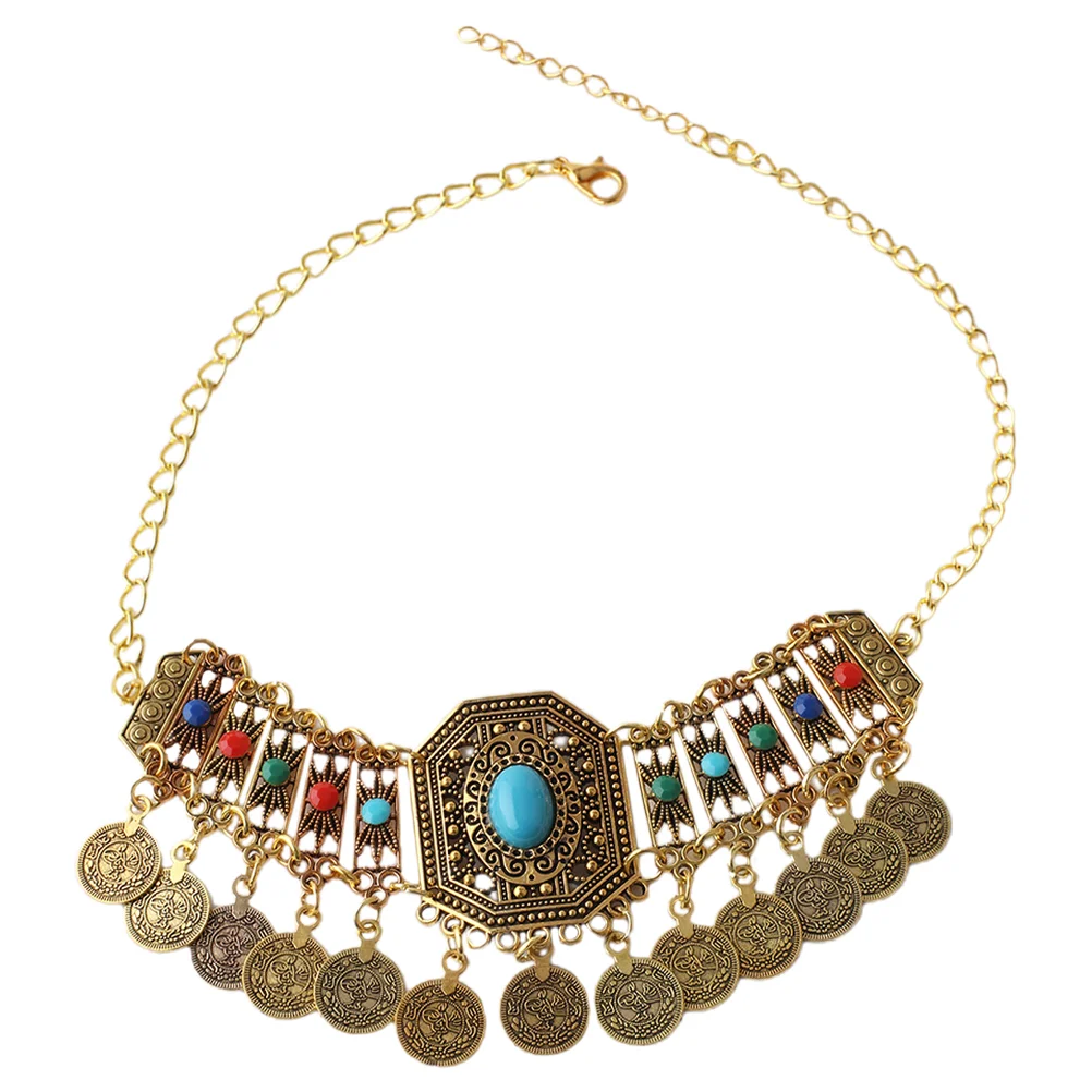 

Bohemian Head Chain Bohemian Vintage Necklace Women Necklace Jewelry for Girl
