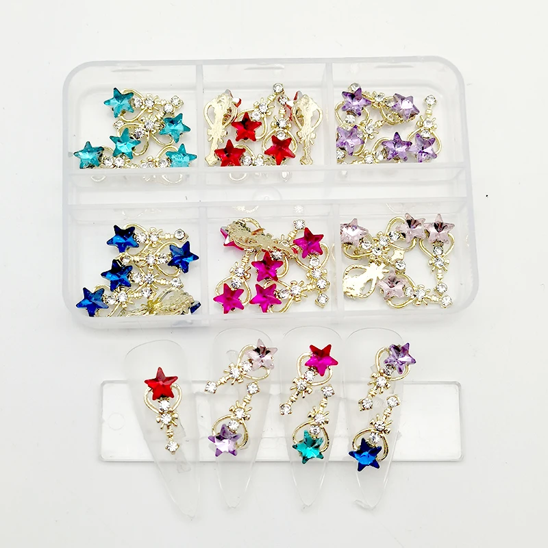 30 шт. подвески для ногтей