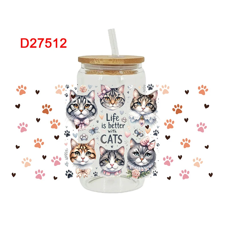 

3D переводные наклейки для чашек PET
