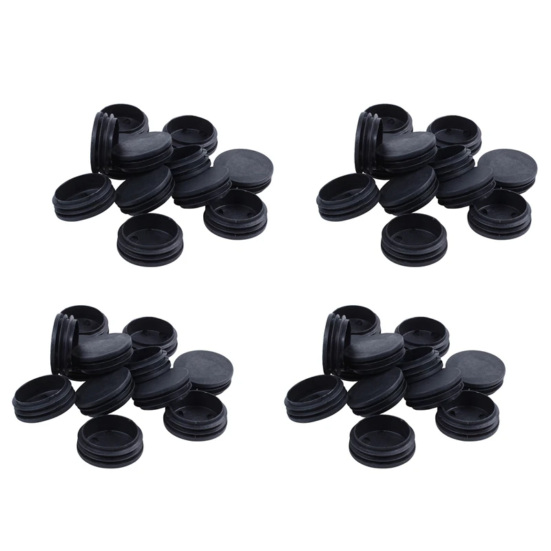 

Blanking End Round Tube Inserts Cap Cover 50Mm Dia Black 48 Pcs